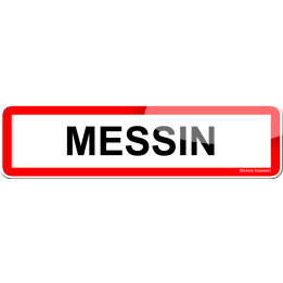 Messin (15x4cm) - Sticker/autocollant