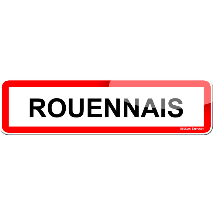 Rouennais (15x4cm) - Sticker/autocollant