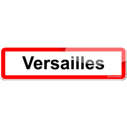 Versailles (15x4cm) - Sticker/autocollant