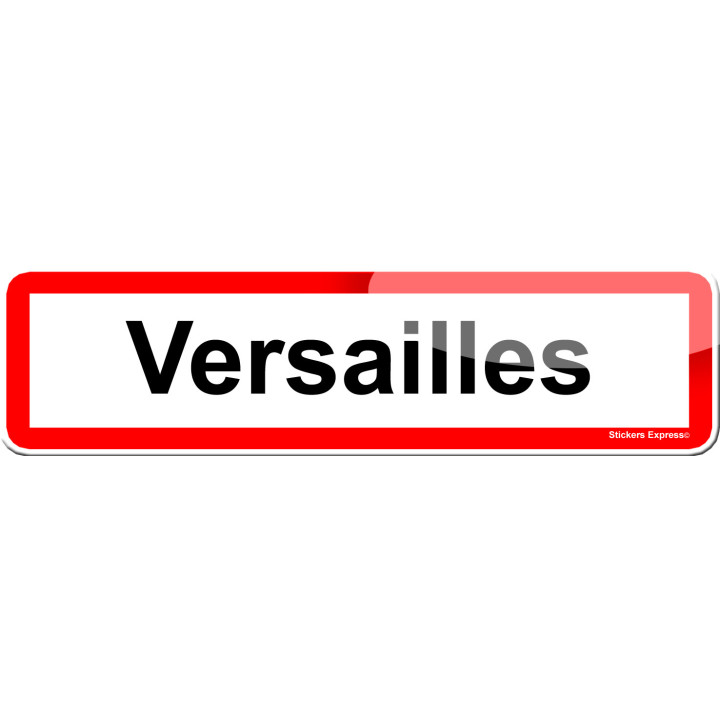 Versailles (15x4cm) - Sticker/autocollant