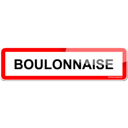 Boulonnaise (15x4cm) - Sticker/autocollant