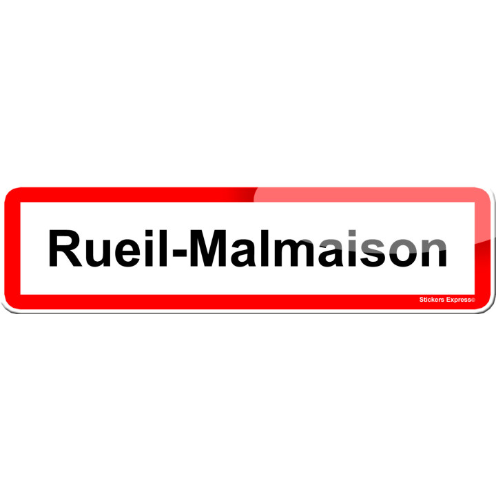 Rueil-Malmaison (15x4cm) - Sticker/autocollant