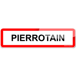 Pierrotain (15x4cm) - Sticker/autocollant