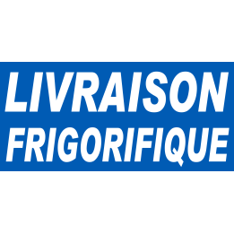 Livraison frigorifique - 30x14 cm - Sticker/autocollant