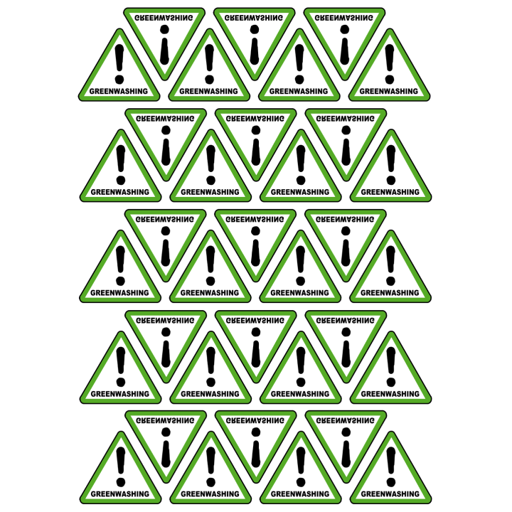 Greenwashing - 35fois 5x4.5cm - Sticker/autocollant