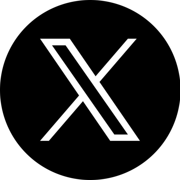 X ex-twitter - 20cm - Sticker/autocollant
