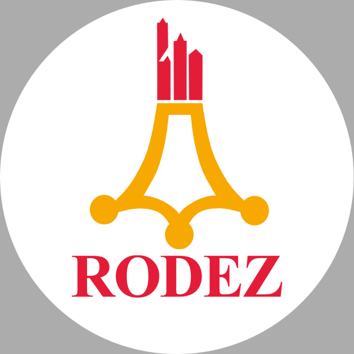 Rodez (15cm) - Sticker/autocollant