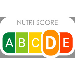 Nutri-score D (15x8cm) - Sticker/autocollant