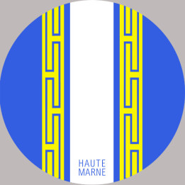 blason de la Haute Marne - 5cm -Sticker/autocollant