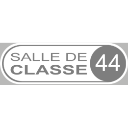 salle de classe 44 - 20x6.5cm - Sticker/autocollant
