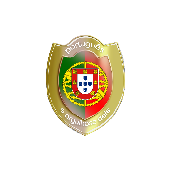 Portugais et fier de l'être - 5x4cm - Sticker/autocollant