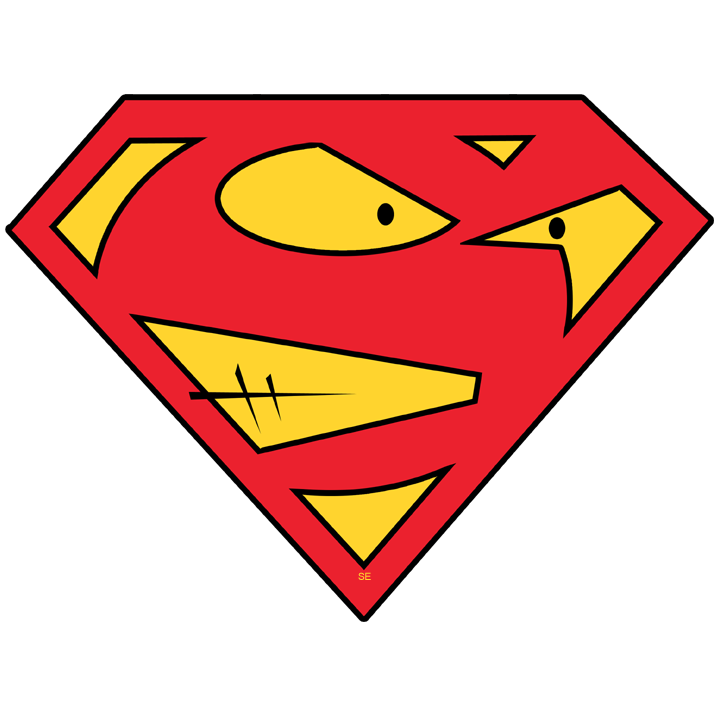 supercrane - 10x7.5cm - Sticker/autocollant