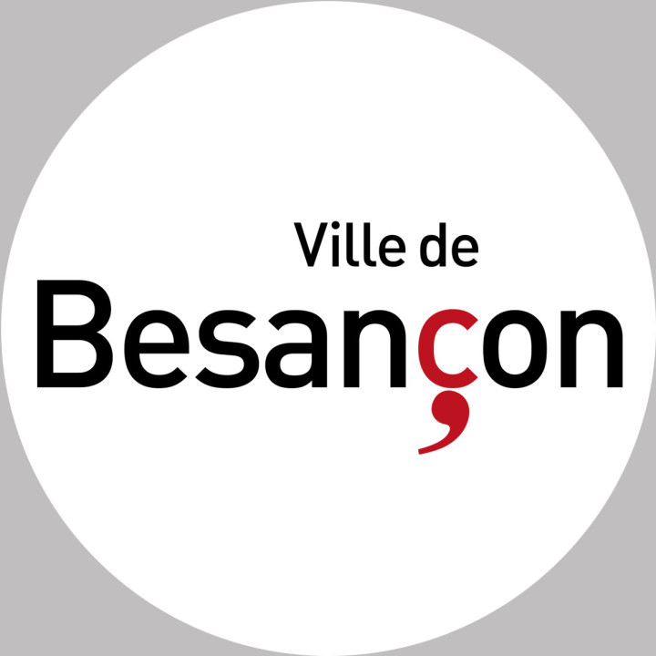 Besançon (15cm) - Sticker/autocollant