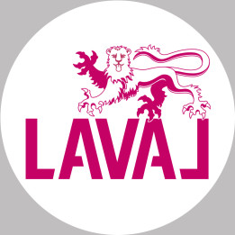 Laval (20x20cm) - Sticker/autocollant