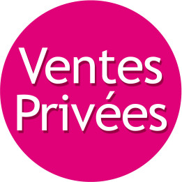 Ventes Privées - 15cm - Sticker/autocollant