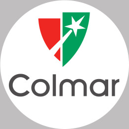 Colmar - 5x5cm - Sticker/autocollant