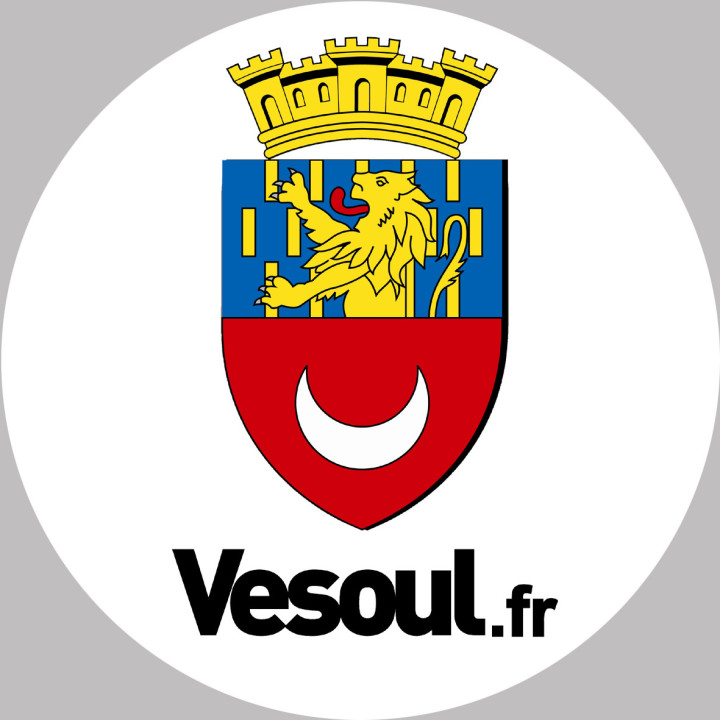 Vesoul - 15x15cm - Sticker/autocollant