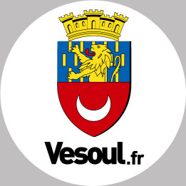 Vesoul - 5x5cm - Sticker/autocollant