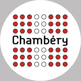 Chambéry - 10x10cm - Sticker/autocollant