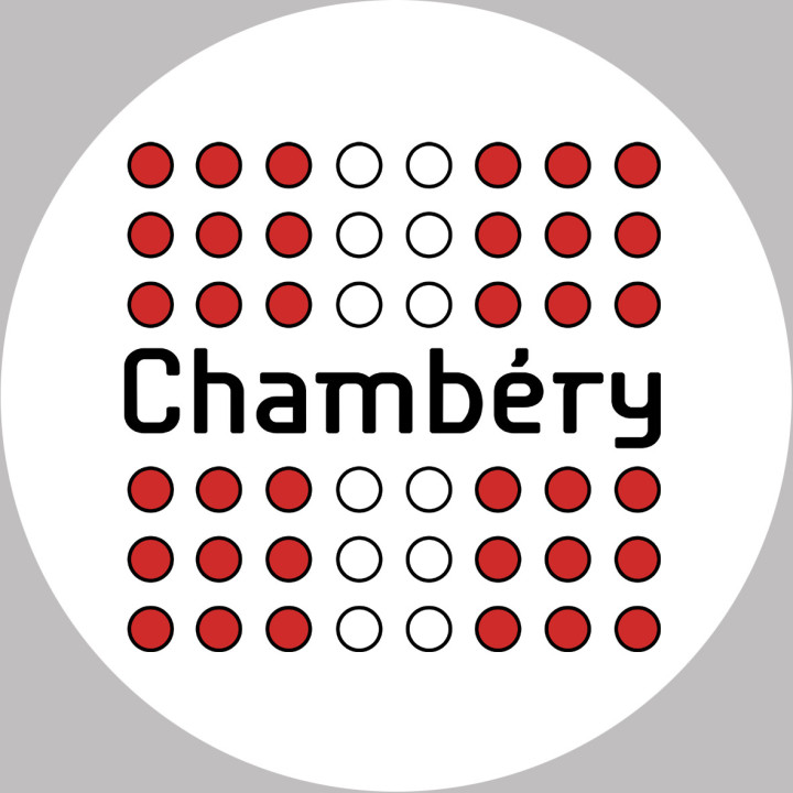 Chambéry - 10x10cm - Sticker/autocollant