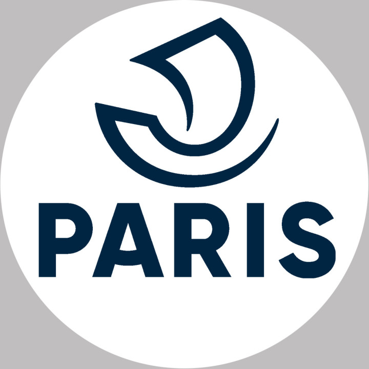 Paris - 10x10cm - Sticker/autocollant