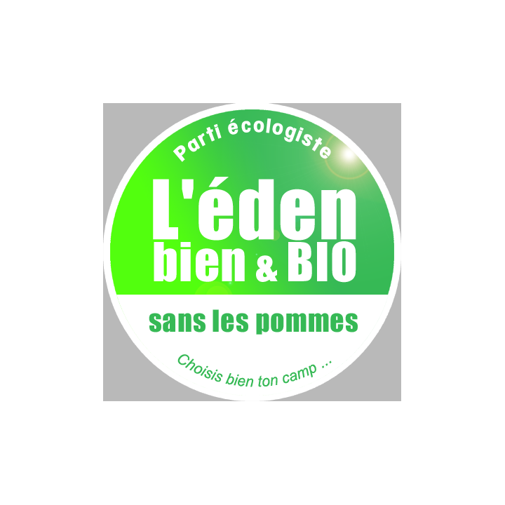 Parti écologiste (10x10cm) - Sticker/autocollant