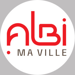 Albi - 20x20cm - Sticker/autocollant