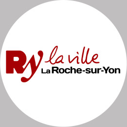 La Roche-sur-Yon - 20x20cm - Sticker/autocollant