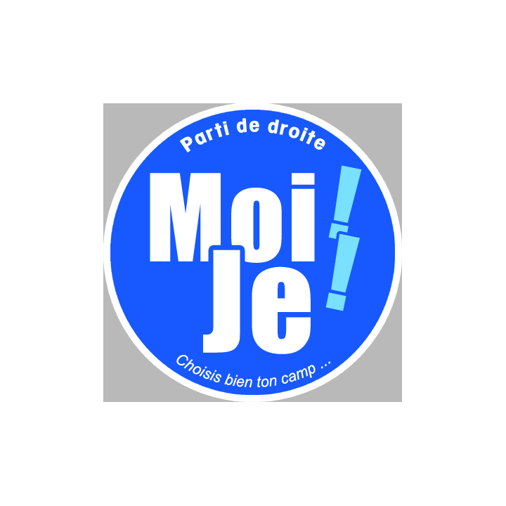 Parti de droite (10x10cm) - Sticker/autocollant