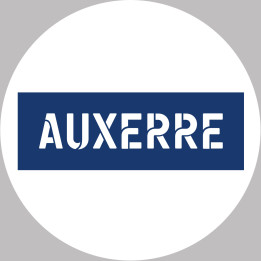 Auxerre - 5x5cm - Sticker/autocollant