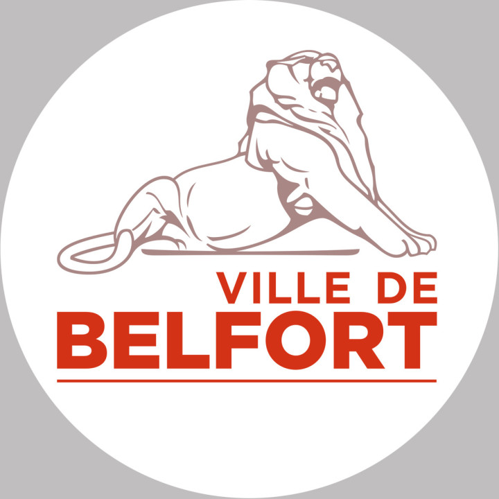 Belfort - 10x10cm - Sticker/autocollant
