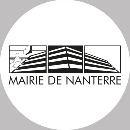 Nanterre - 5x5cm - Sticker/autocollant