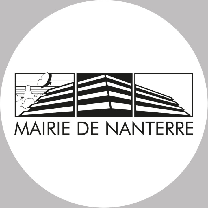Nanterre - 5x5cm - Sticker/autocollant