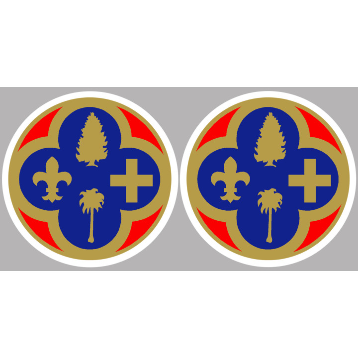 Les Alpes Maritimes 06  - 2fois 5cm - Sticker/autocollant