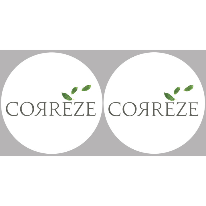 La Corrèze 19 - 2fois 5cm - Sticker/autocollant