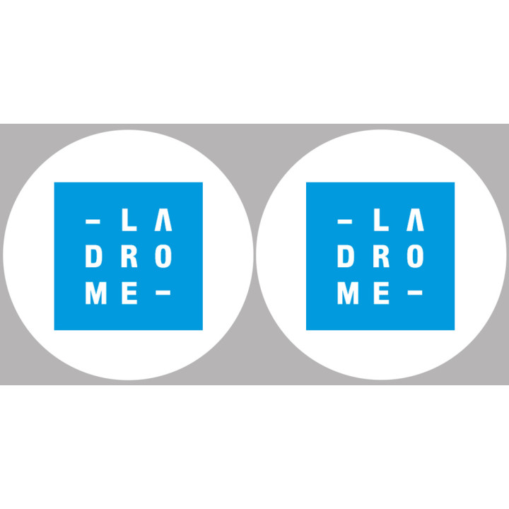 la Drôme (2fois 5cm) - Sticker/autocollant