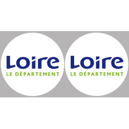 la Loire (2fois 5cm) - Sticker/autocollant