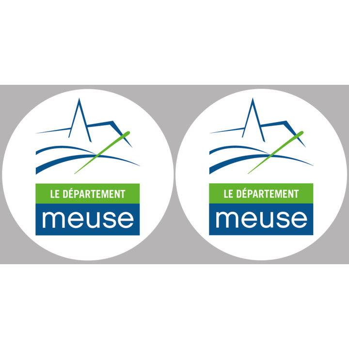 la Meuse (2fois 5cm) - Sticker/autocollant