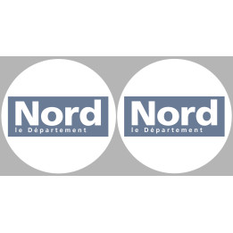le Nord (2fois 5cm) - Sticker/autocollant