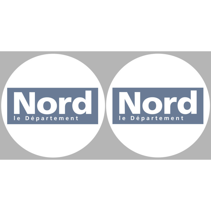 le Nord (2fois 5cm) - Sticker/autocollant
