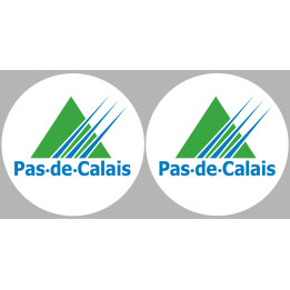 le Pas-de-Calais (2fois 5cm) - Sticker/autocollant