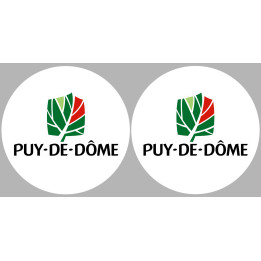 le Puy-de-Dôme (2fois 5cm) - Sticker/autocollant