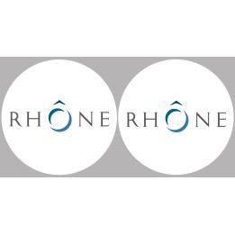 le Rhône (2fois 5cm) - Sticker/autocollant