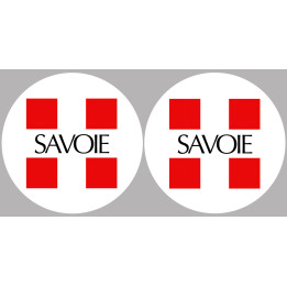 la Savoie (2fois 5cm) - Sticker/autocollant