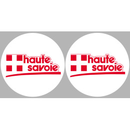 la Haute Savoie (2fois 5cm) - Sticker/autocollant