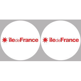 l'île de France (2fois 5cm) - Sticker/autocollant