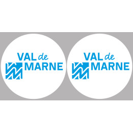 le Val de Marne (2fois 5cm) - Sticker/autocollant
