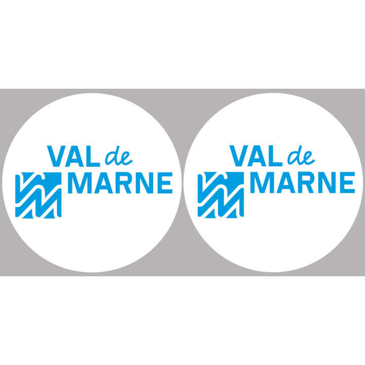 le Val de Marne (2fois 5cm) - Sticker/autocollant