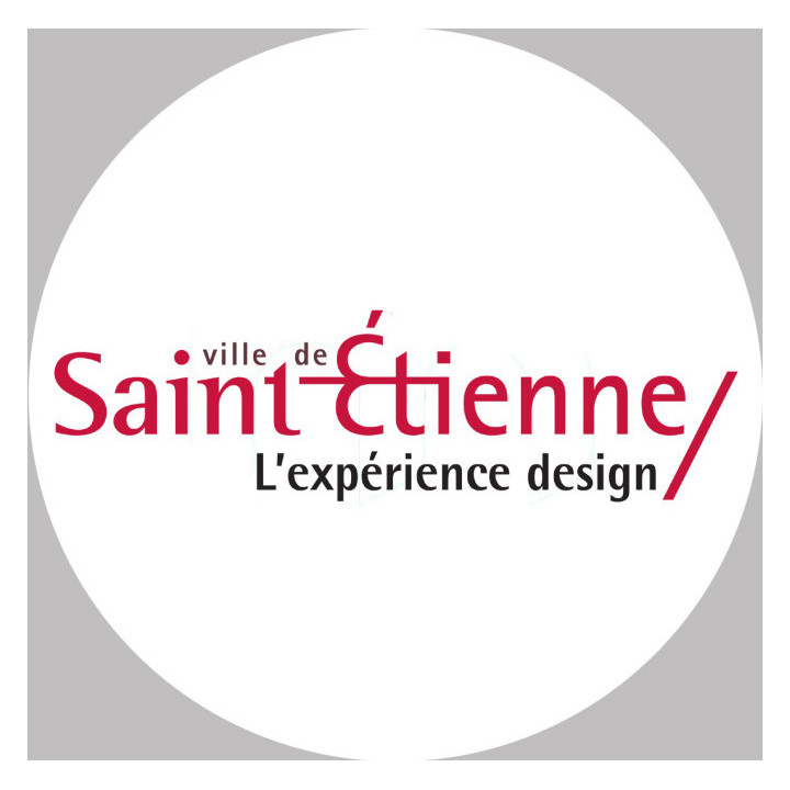 Saint-Étienne (10x10cm) - Sticker/autocollant