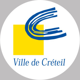 Créteil - 20x20cm - Sticker/autocollant